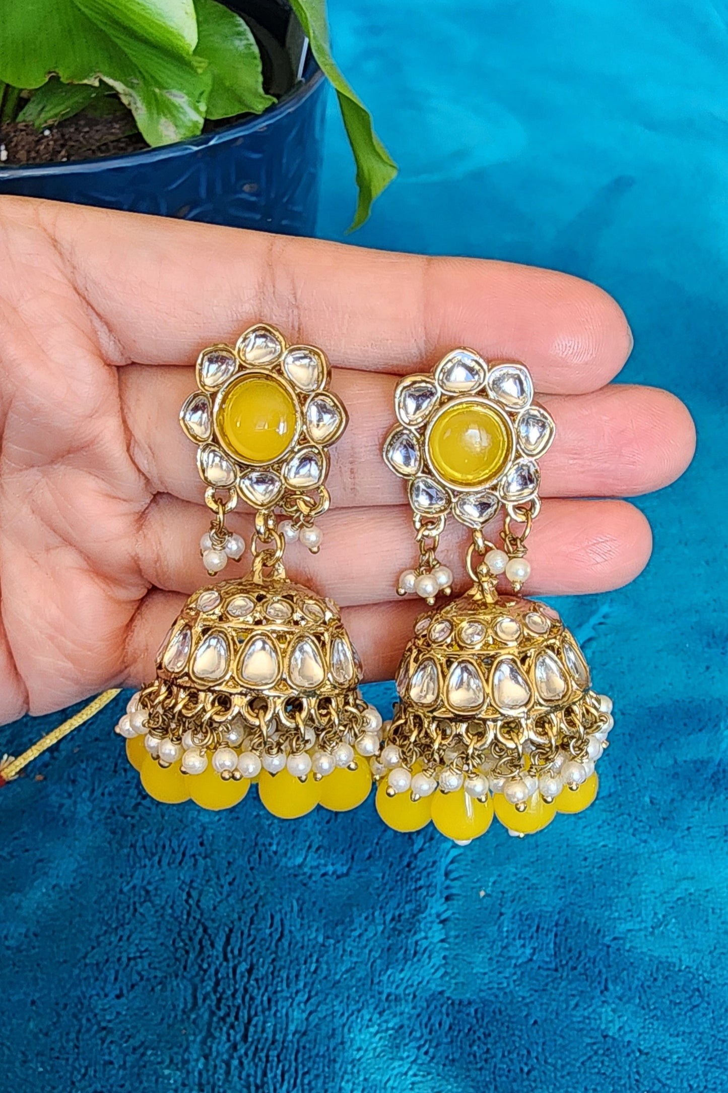 3 Piece Golden Glow Yellow Jewelry Set