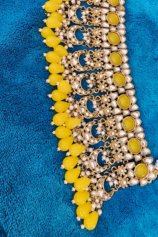 3 Piece Golden Glow Yellow Jewelry Set